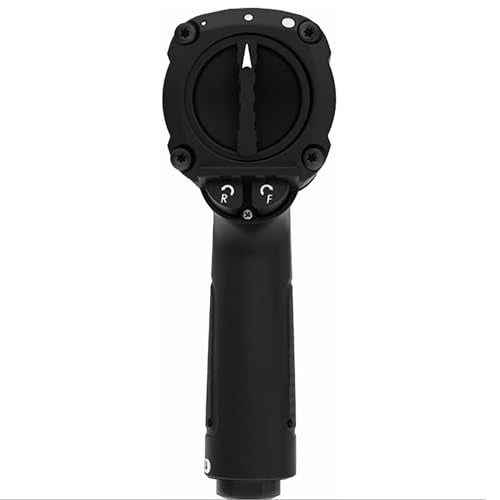Rodcraft RC2203 - Llave de impacto neumática (1/2", 1254 Nm, 10500 rpm, manejo con una sola mano (derecha/izquierda), regulación de potencia (3 avances, 1 trasero)