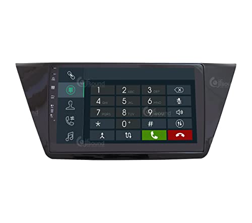 Radio de Coche para Volkswagen Touran Android GPS Bluetooth WiFi USB Dab+ Touchscreen 10" 8core Carplay AndroidAuto