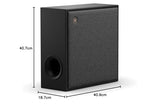 YAMAHA True X Sub 100A Subwoofer inalámbrico para True X Bar 40A, en Gris carbón