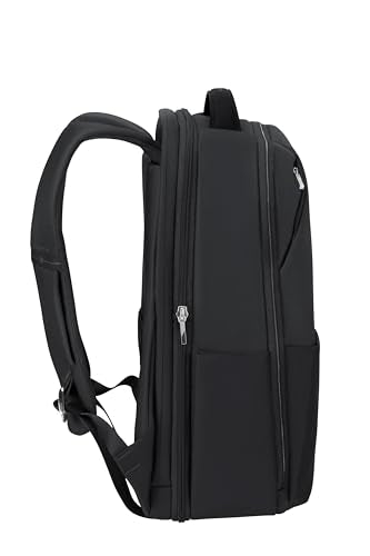 Samsonite Workionist - Mochila para Laptop con comentarios de Ropa de 15.6 Pulgadas, 43 cm, 17.5 L, Negro (Negro)