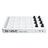 M-Vave PAD - Controlador midi con USB-C, funcionalidad inalámbrica, pads táctiles RGB