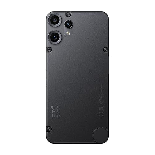 CMF Phone 2 Pro 128GB – Smartphone 5G Libre con cámara de 50 MP y Zoom 20x, Pantalla AMOLED FHD+ de 6,77" 120 Hz, Gran Batería de 5000 mAh de Larga duración y Nothing OS 3.2 – Negro