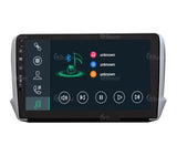 Radio de Coche para Peugeot 2008 208 Android GPS Bluetooth WiFi USB Dab+ Touchscreen 10" 8core Carplay AndroidAuto