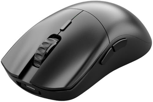 Glorious Gaming Series 2 Pro Ratón Gaming inalámbrico - Compacto, superligero 55 g, sondeo de 8K, Sensor de 26K, switches ópticos, e-Sports, PC Gaming, Agarre de Garra, Juegos FPS - Negro