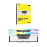 CORSAIR Vengeance RGB DDR5 - 32GB 2x16GB DIMM - 6200MHz - Unbuffered, 36-39-39-76, STD PMIC, XMP 3.0
