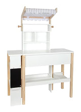 small foot Tienda Fresh Madera, Juego de rol para niños, Tienda Modular a Partir de 3 años, 12328