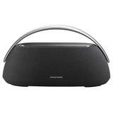 Harman Kardon Go Plus Play 3 Altavoz portátil, con Sonido estéreo, diseño Elegante, Bluetooth, Controles táctiles intuitivos y duración de batería de hasta 8 hrs, Negro, Enchufe EU (Tipo C)