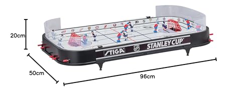 STIGA Juego de Hockey de Mesa NHL Stanley Cup con 3 Equipos Incluidos