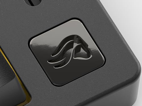 Glorious Gaming GMMK Macro Numpad - Cavo o wireless Bluetooth, alluminio premium, personalizz., cursore e manopola programmabili, RGB, switch lineari, 18 ABS Doubleshot Keycaps - Ardesia nera