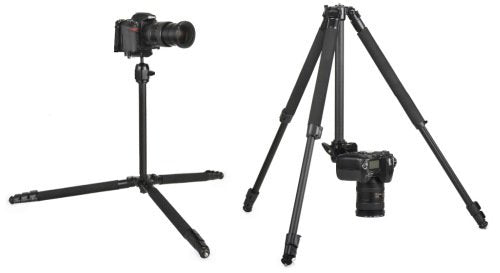 Gloxy GX-T6662A Trípode completo Trípode flexible para Cámara Canon Sony Nikon con Rótula de Bola 360º Plato de liberación rápida Bolsa de Transporte