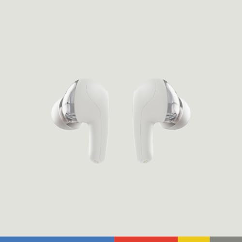 Skullcandy Rail Auriculares In-Ear Inalámbricos, 42 h de Autonomía, Skull-iQ, con Alexa Habilitada, Micrófono, Compatibles con iPhone Android y Dispositivos Bluetooth - Blanco
