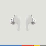 Skullcandy Rail Auriculares In-Ear Inalámbricos, 42 h de Autonomía, Skull-iQ, con Alexa Habilitada, Micrófono, Compatibles con iPhone Android y Dispositivos Bluetooth - Blanco