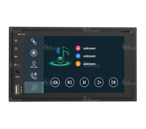 Radio de Coche universales 2 DIN Android GPS Bluetooth WiFi USB Dab+ Touchscreen 6.2" 8core Carplay AndroidAuto
