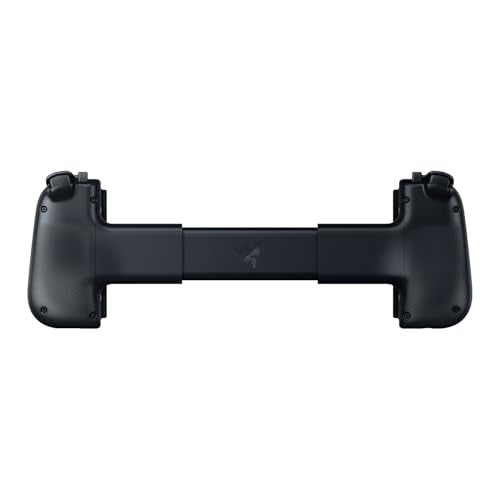 Razer Kishi V2 Pro - Mando de juegos móvil para Android (HyperSense Haptics, Puente Extensible, Carga Passthrough, Audio de 3,5 mm, USB-C, Modo de Mando Virtual) Negro