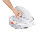 roborock S7 + Estación de Vaciado Automático, Aspiradora Robot Succión HyperForce Mopa Auto-Elevable Agua 300ml y Polvo 470ml, 5200mAh, Blanco, R100011