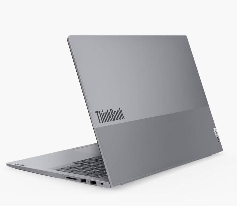 Lenovo ThinkBook 16 G7 IML - Ordenador Portátil 16" WUXGA, (Intel Corei5-125U, 16GB RAM, 512SSD, Integrated Intel Graphics, W11Pro), Arctic Grey -Teclado QWERTY Español