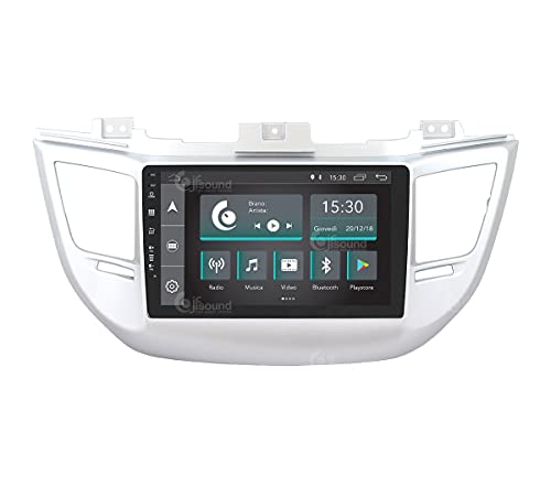 Radio de Coche para Hyundai Tucson a Partir de 2018 con GPS y cámara de Serie Android GPS Bluetooth WiFi USB Dab+ Touchscreen 9" 4core Carplay AndroidAuto