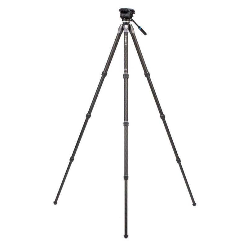 BENRO Trepied Vidéo Carbone Tortoise 34CLV+S4PRO - TTOR34CLVS4PRO