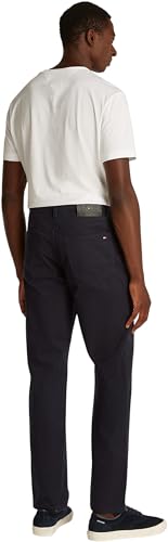 Tommy Hilfiger Chino Hombre Denton Cotton Satin Straight Leg, Azul (Desert Sky), 34W/38L