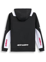 Alpinestars Sessions V3 Hoodie Sweatshirt Sudadera con Capucha para Hombre Negro/Blanco/Rojo M