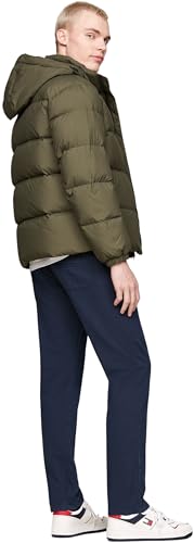 Tommy Jeans Tjm Essential Down Jacket Ext Dm0dm19786 Chaqueta, Verde (Fatigue Green), XXL para Hombre