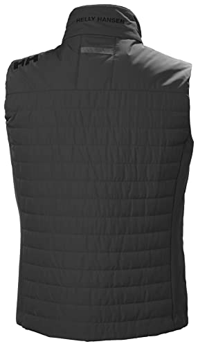 Helly Hansen Hombres Chaleco aislante Crew 2.0, Ébano, 2XL