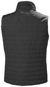 Helly Hansen Hombres Chaleco aislante Crew 2.0, Ébano, 2XL