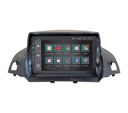 Radio de Coche para Ford Kuga Android GPS Bluetooth WiFi USB Dab+ Touchscreen 9" 4core Carplay AndroidAuto