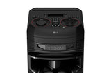 LG XBOOM RNC9, Altavoz de Gran Potencia, Bluetooth, USB, Funciones DJ, Karaoke, Iluminación LED Multicolor, Amplia Conectividad, 4 Altavoces, Color Negro