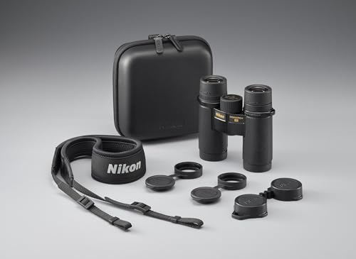 Nikon BAA783SA Monarch HG - Prismáticos 8x30, Color Negro