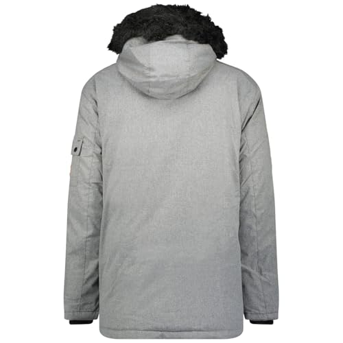 Geographical Norway Cayran Men Parka de Hombre, Gris Clair, XXL