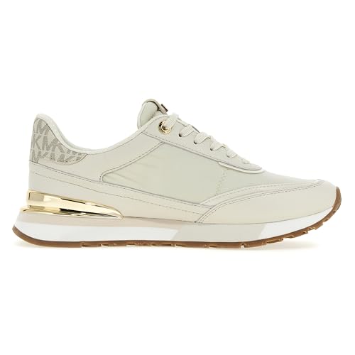 Michael Kors Nova Trainer, Sneaker Mujer, Vanilla MLTI, 39.5 EU