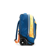 DRAGON BALL - Mochila Trolley Ajustable con asa y correas retráctiles, cremallera y bolsillo frontal con cremallera - Mochila para niña - Mochila escolar 36 x 23 x 47 cm, turquesa, Talla única, Casual