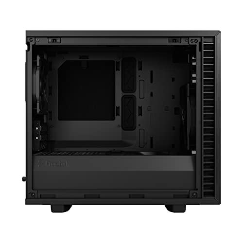Fractal Design Define 7 Nano Black Brushed Aluminum/Steel Mini ITX Silent Solid Nano Tower Computer Case