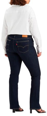 Levi's 725 High Rise Bootcut Vaqueros, Blue Wave Rinse, 26W / 28L Mujer