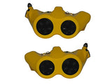 Par de pinzas de freno radiales Accossato Forjada monobloque Distancia entre ejes 100 mm con pistones de aluminio, con pastillas ST incluidas, para Bimota DB5 de 2005 a 2013, 1000 cc