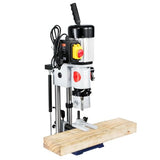 VEVOR Máquina de Mortaja Cincel Hueco Mortaja con Broca de Cincel para El Cincel de Madera Máquina Mortiser para Trabajar La Madera, para Procesar Productos de Madera y Materiales Metálicos
