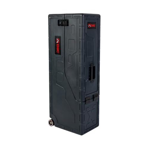 ENKI X-2 - Funda para guitarra eléctrica, resistente para dos (2) guitarras eléctricas, color negro