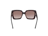 GUESS Gu00200 Gafas, 52f Dark Havana, 53/18/140 para Mujer
