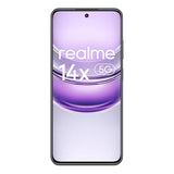 realme 14x 5G Smartphone 8+256GB, Pantalla Eye Comfort 120Hz, cámara nítida de 50MP, batería de Larga duración 5000mAh, Resistencia a los Golpes de Nivel Militar, Octa-Core, Negro (sin Adaptador)