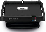 Tefal OptiGrill Elite XL GC760812 - Barbacoa de contacto con 16 programas, pantalla digital con indicador de cocción, placas XL desmontables, parrilla eléctrica, color negro