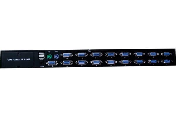 USB PS/2 Combo KVM Switch with OSD Menu- 8 Ports