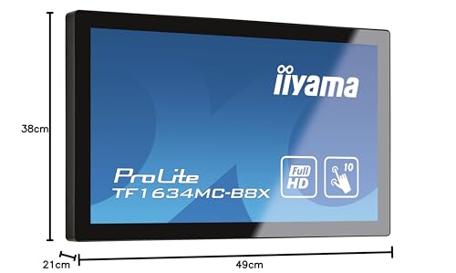 iiyama ProLite TF1634MC-B8X 15.6" LED IPS FullHD Táctil