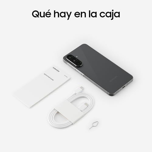 Samsung Galaxy A56 5G 256GB, Teléfono Móvil, 8GB RAM, 50MP Cámara, Negro, Garantía del Fabricante 3 Años + 1 Año Extra