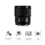 Panasonic Lumix S S-S18 - Objetivo 18mm (F1.8, Distancia Focal Fija, Gran Angular, Diseño Compacto y Ligero, Resistente al Polvo, Agua y Frio), Negro