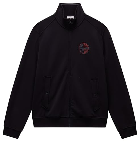 Napapijri Hombre Sudadera con Cremallera Completa Beril Negro S