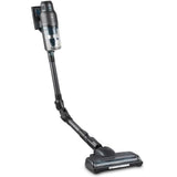 H.Koenig Aspirador Sin Cable 2 en 1 PowerFlex+ UPX26, Plegable, Autónomo hasta 40 Min, Sin Bolsa, Ligero, Ergonómico, 3 Potencias, 220 W, 0.8 Liters, Roja y Plateada