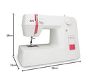 ALFA Next 20+ Spring-Maquina de Coser, Rosa Coral, 30 x 19 x 37 cm