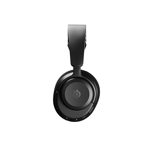 SteelSeries Arctis Nova 3P Wireless Auriculares Gaming multiplataforma - App - Batería 40h - Controladores magnéticos de neodimio - 2,4 GHz/Bluetooth - Micro extraíble - PS5, PS4, PC, Switch -Negro