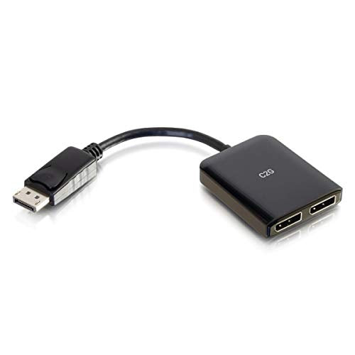 C2G DisplayPort 1.2 a Dual Displayport 4K Dual Monitor MST Hub, DP Multi-Stream Transport (MST)